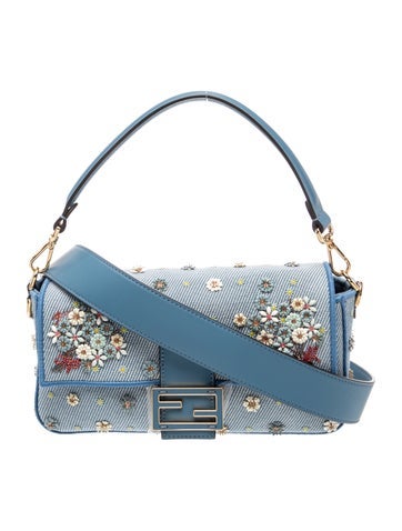Denim Baguette Medium 2025 w/ Tags