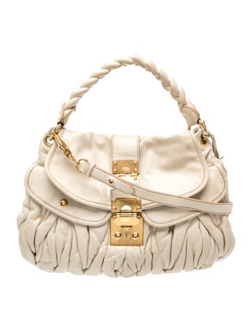 Miu Miu Leather Shoulder Bag