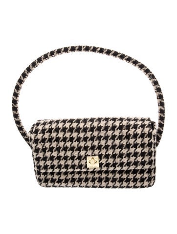 Anine Bing Tweed Shoulder Bag