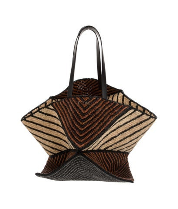 Loewe Raffia Puzzle Fold Tote Xxl W Tags
