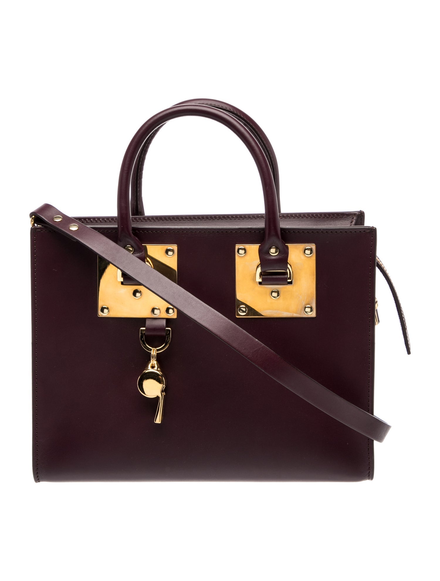 Sophie Hulme Leather Shoulder Bag
