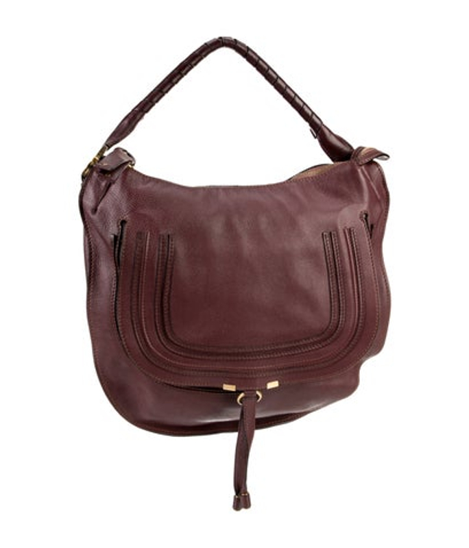 Chloe Leather Marcie Hobo Bag Large
