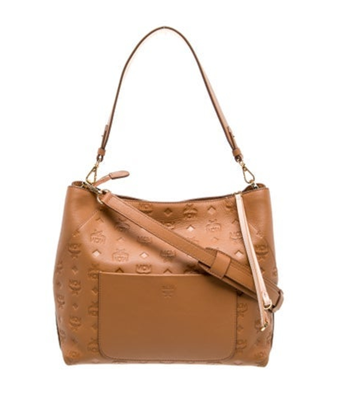 MCM Leather Shoulder Bag