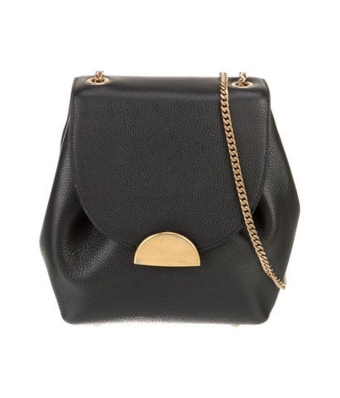 Polene Leather Shoulder Bag