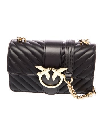 Pinko Leather Evening Bag