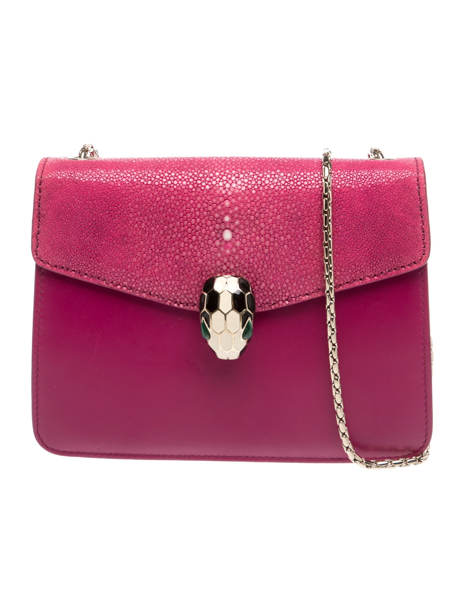 Bvlgari Leather Crossbody Bag