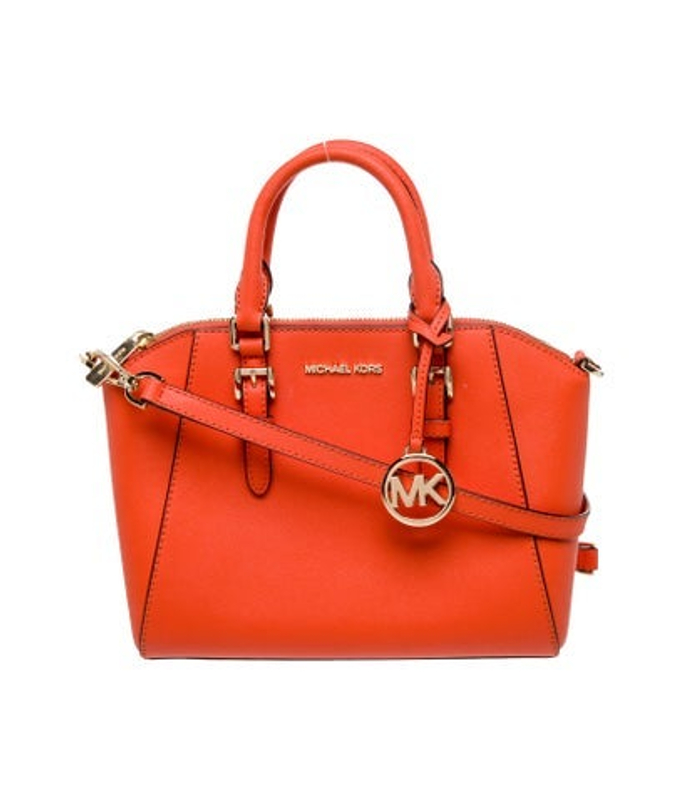 Michael Kors Kors Saffiano Leather Shoulder Bag