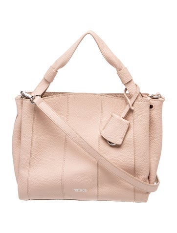Leather Top Handle Bag