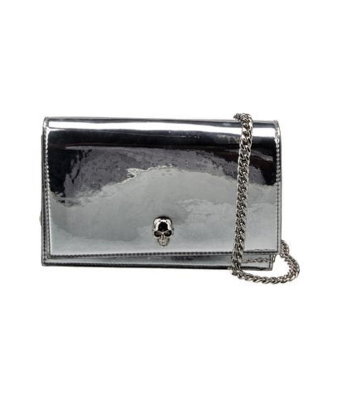 Alexander McQueen Mcqueen Patent Leather Shoulder Bag