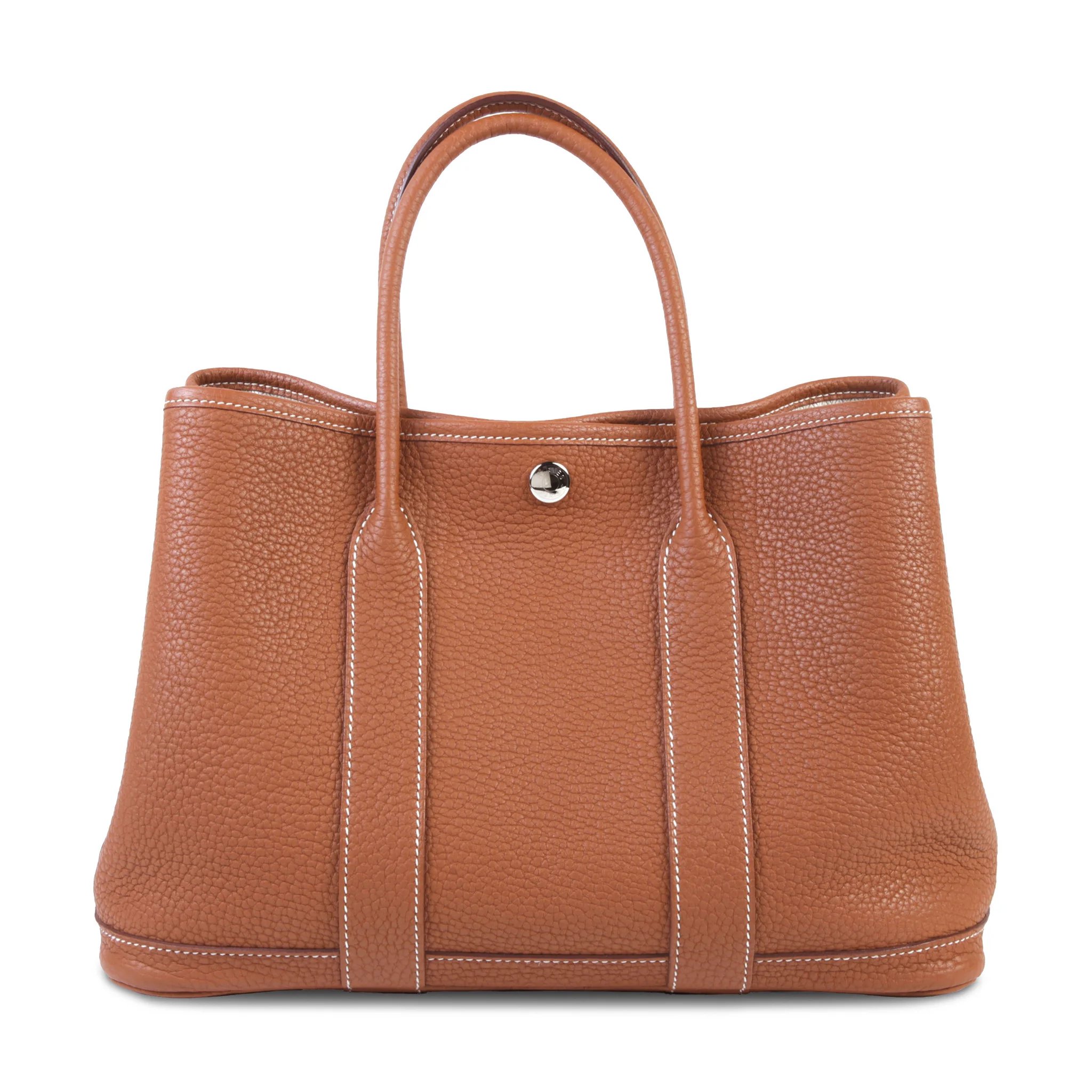 Excellent ( Rank SA ) HERMÈS Garden Party TPM Gold (37) Negonda Palladium hardware B (2023)