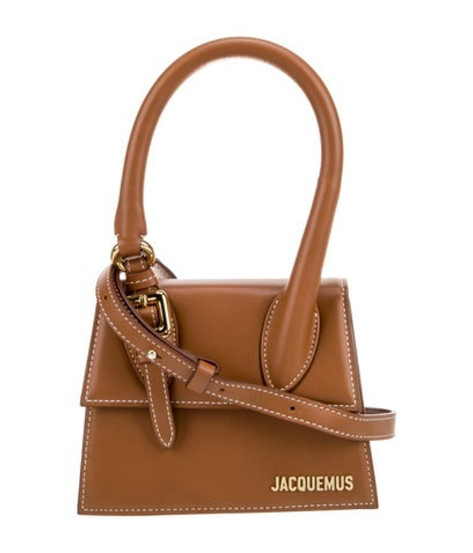 Jacquemus Leather Top Handle Bag