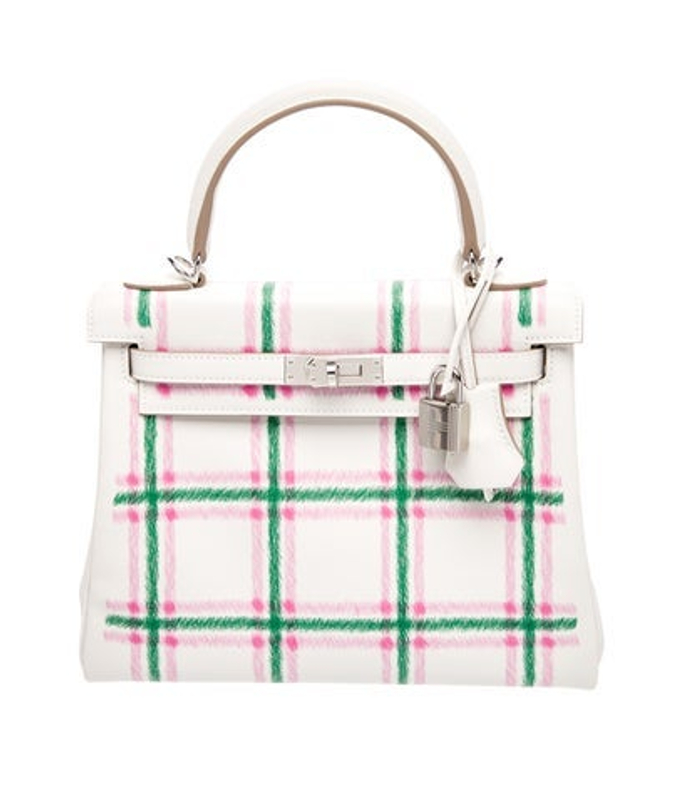 Hermes 2025 Swift Tartan Kelly Retourne 25 W Tags