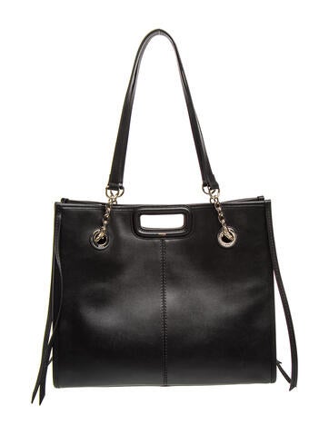 Maje Leather Shoulder Bag