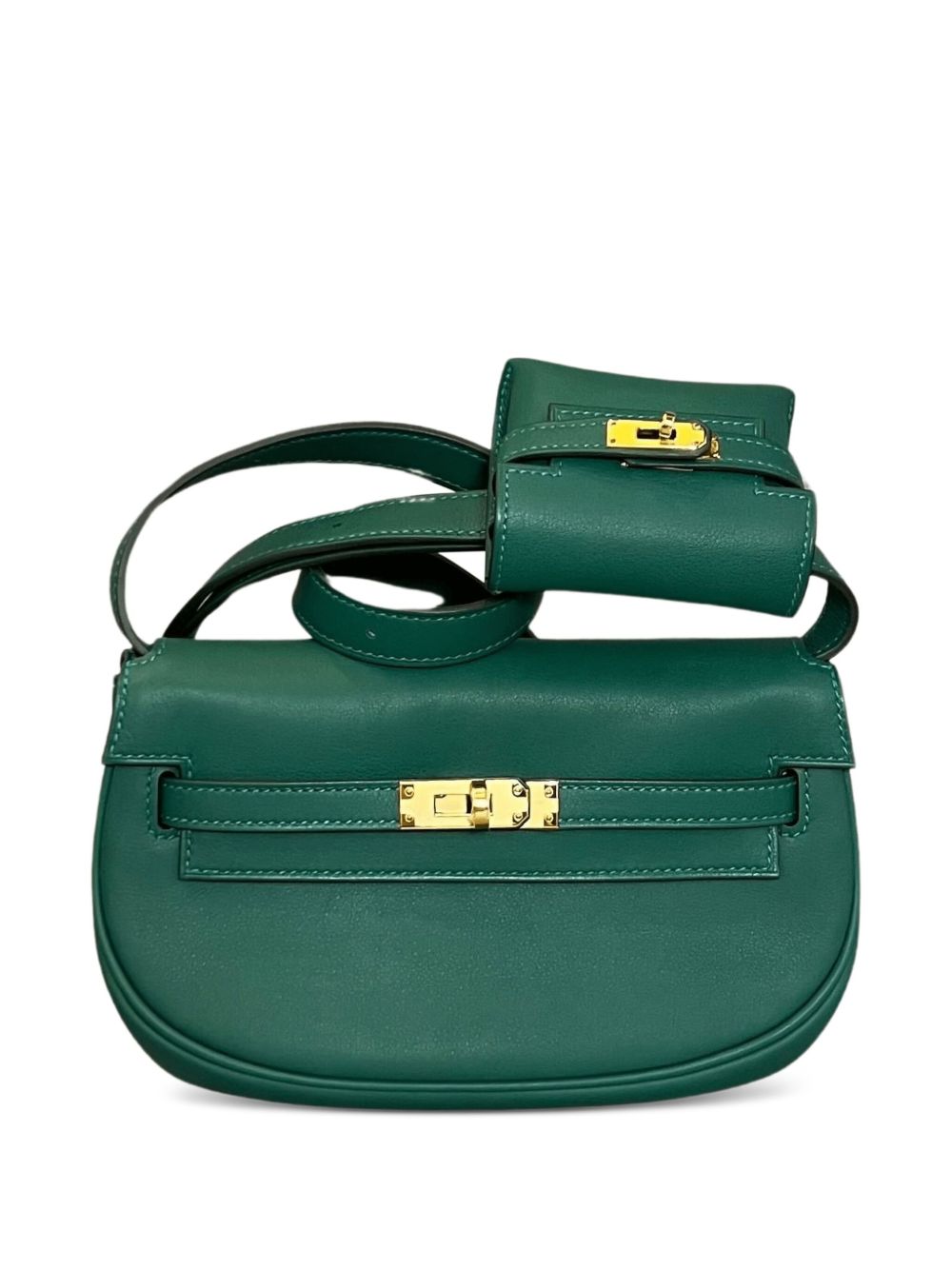 2024 Kelly Moove Swift-leather gold-hardware cross body bag