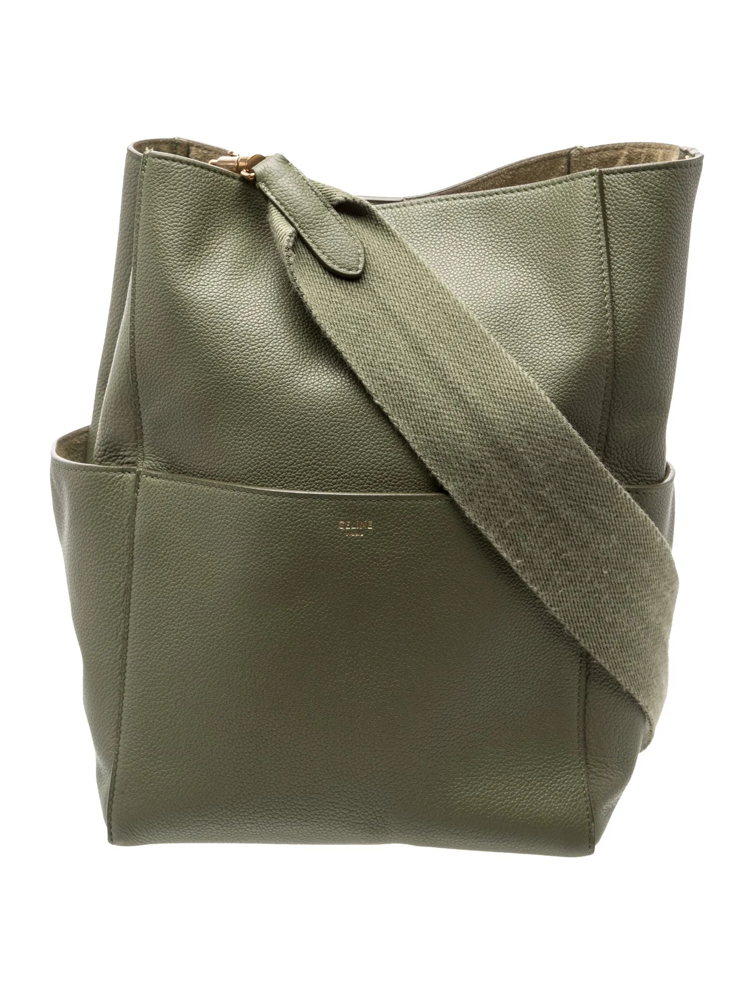 Leather Seau Sangle Large