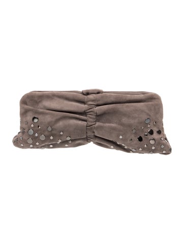 Roger Vivier Suede Evening Bag