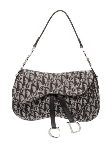 Diorissimo Oblique Saddle Medium Vintage