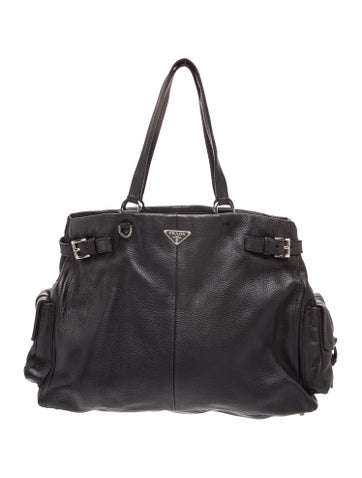 Enameled Metal Triangle Tote