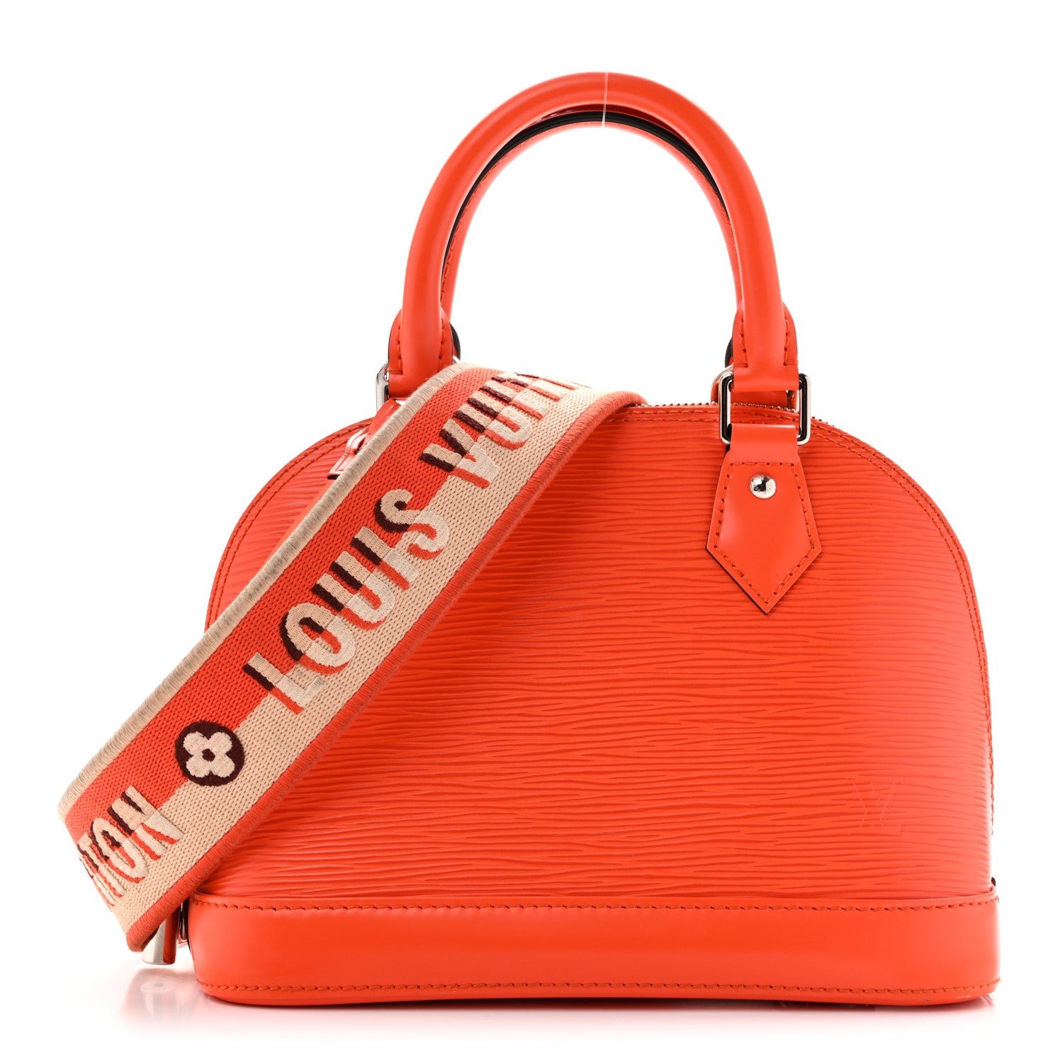 Louis Vuitton Epi Jacquard Alma BB Orange