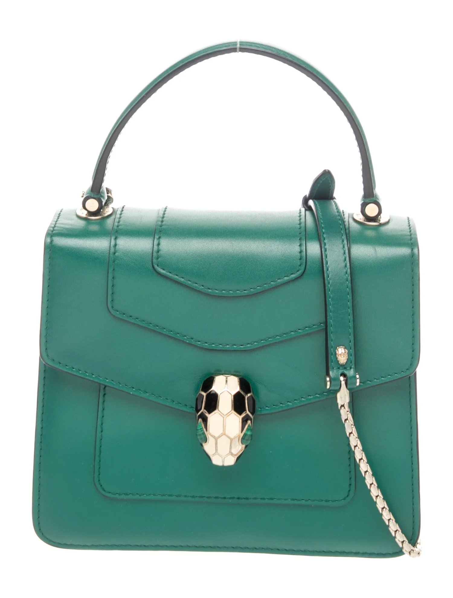 Leather Serpenti Forever Small