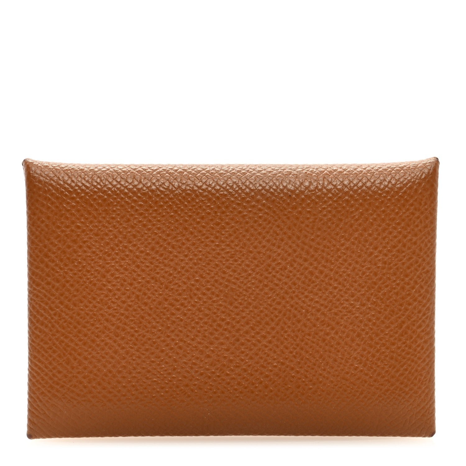 Hermes Epsom Calvi Card Case Gold