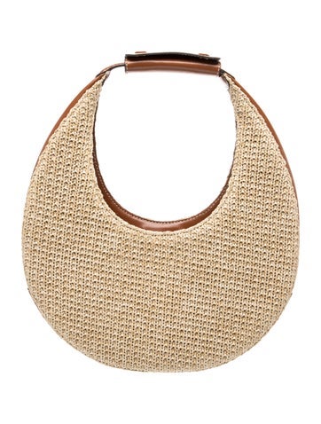 Straw Top Handle Bag