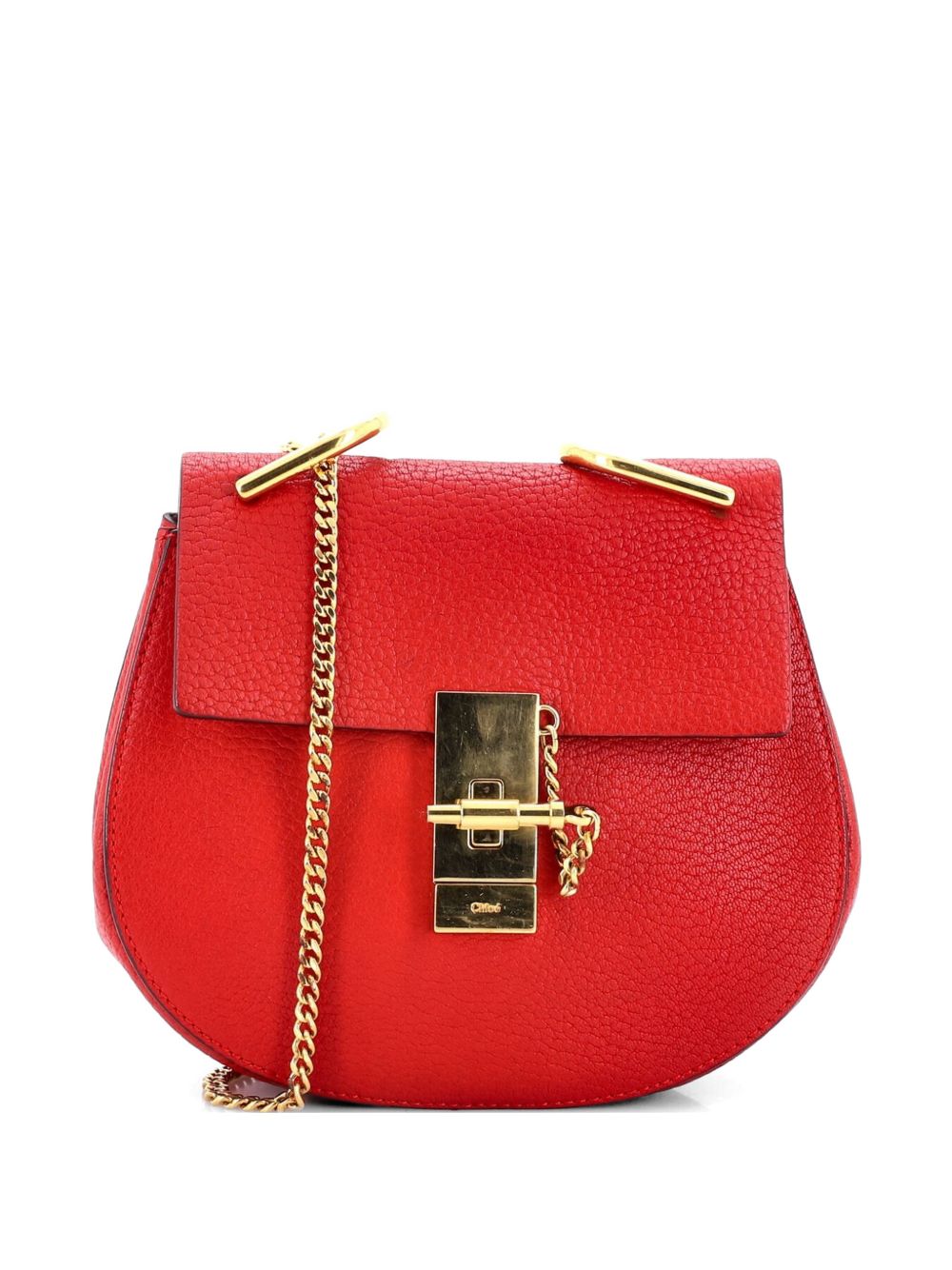 Chloe Drew Leather Mini crossbody bag