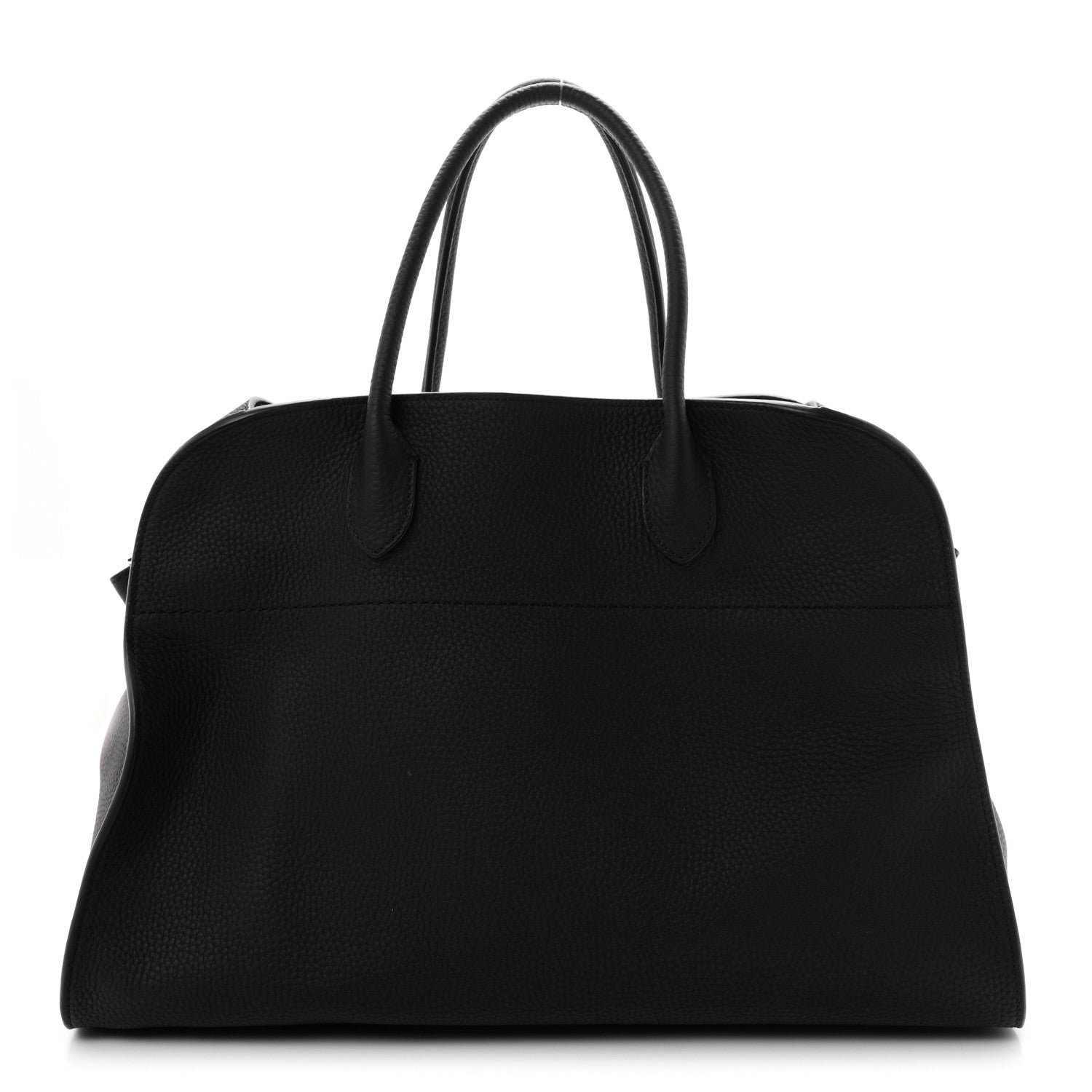 The Row Matte Grained Calfskin Soft Margaux 15 Black