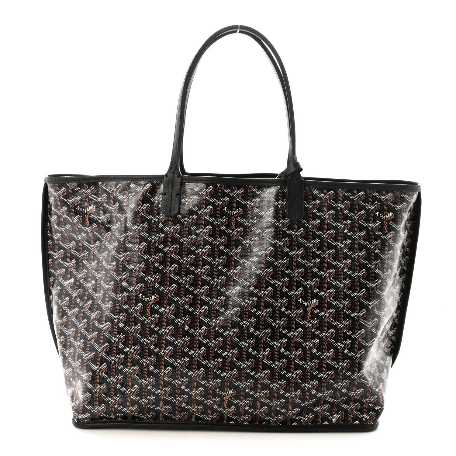 Goyard Goyard Goyardine Reversible Anjou PM Black