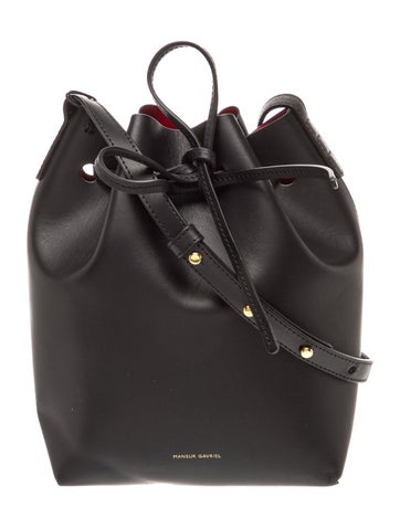 Mansur Gavriel Leather Bucket Bag w/ Tags