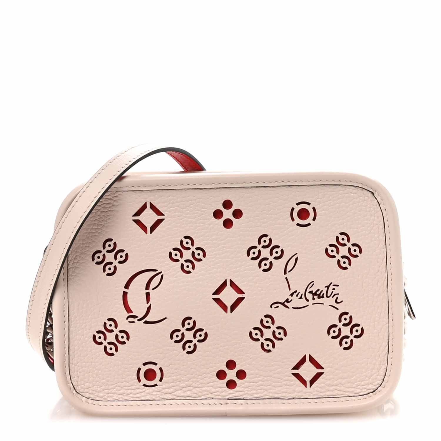 Christian Louboutin Christian Louboutin Calfskin Mini Radioloubi Pink
