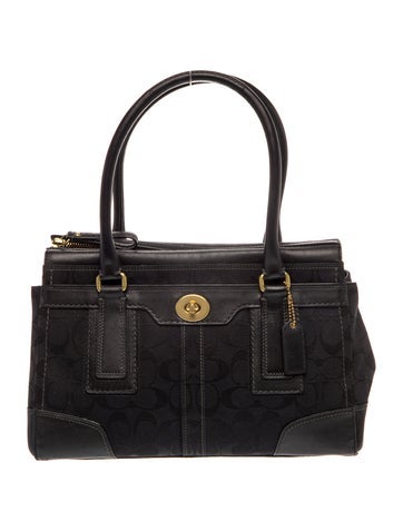 Canvas Top Handle Bag