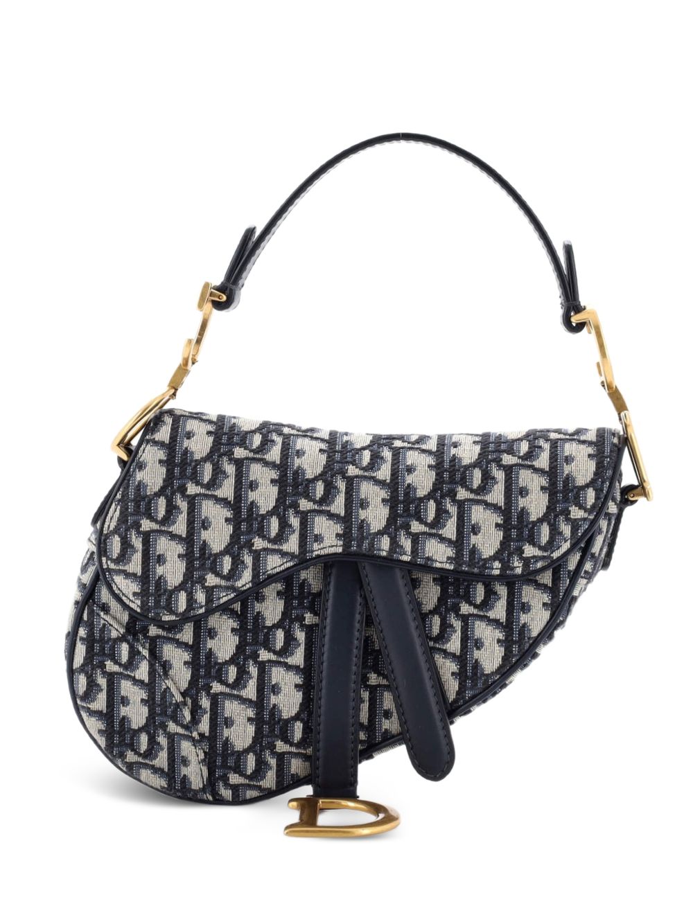 Saddle Handbag Oblique Canvas Mini shoulder bag
