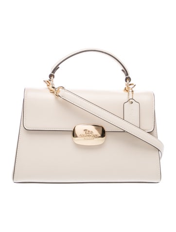 Leather Top Handle Bag