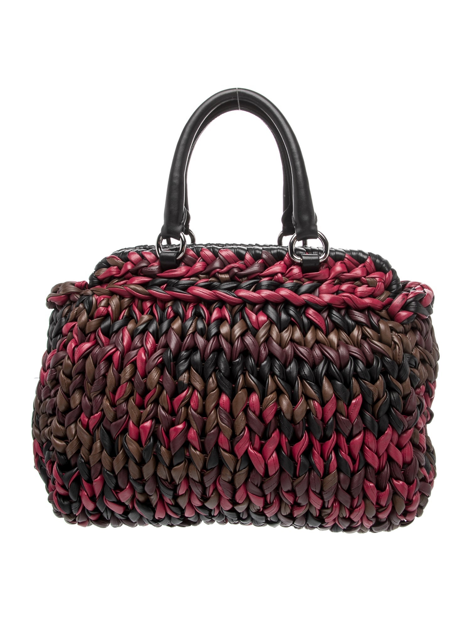 Prada Signature Top Handle Bag