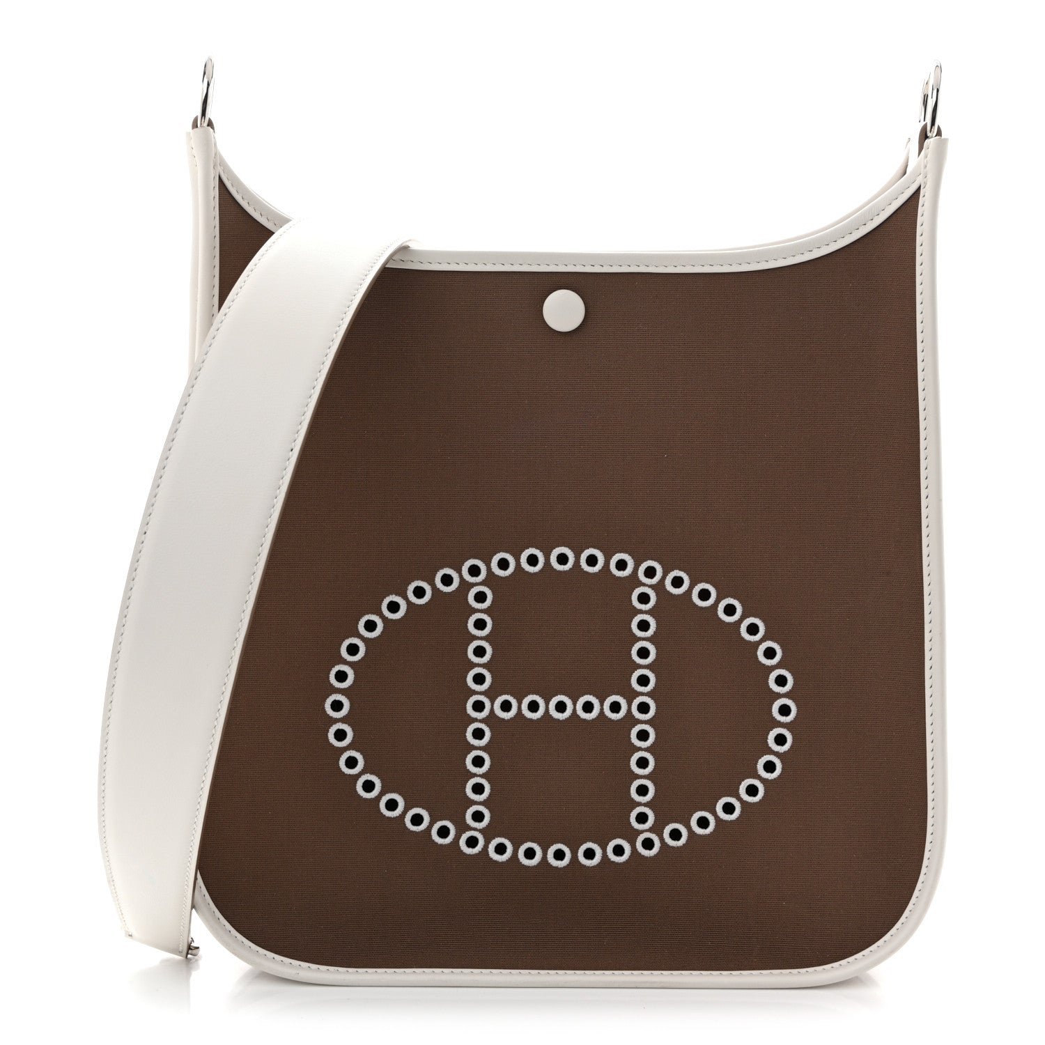 Hermes Hermes Toile Officier Swift Neo Evelyne PM Etoupe