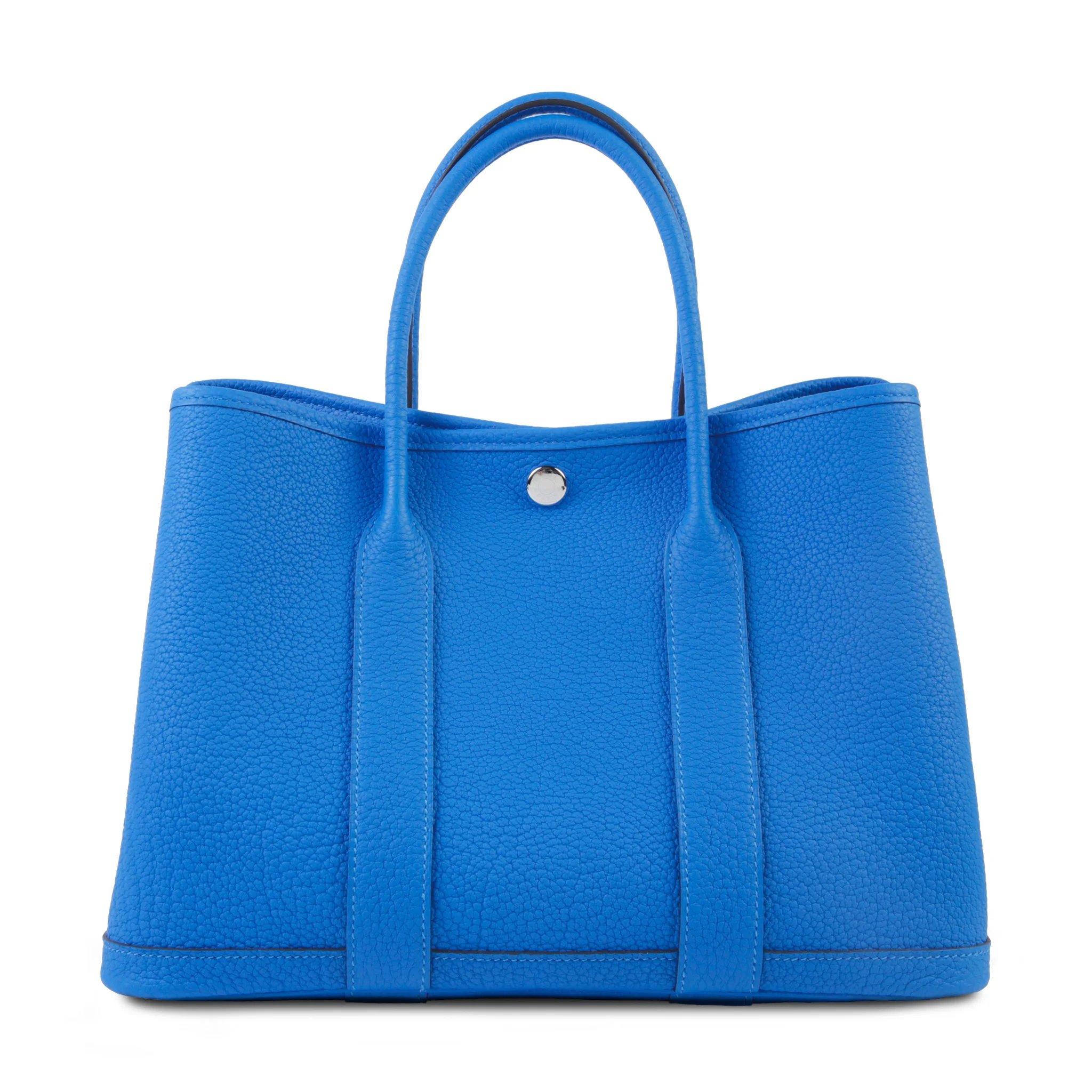 Unused ( Rank NS ) HERMÈS Garden Party TPM Bleu Hydra (T7) Negonda Palladium hardware W (2024)