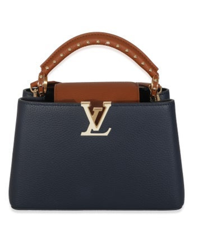 Louis Vuitton Vuitton Taurillon Studded Capucines Bb