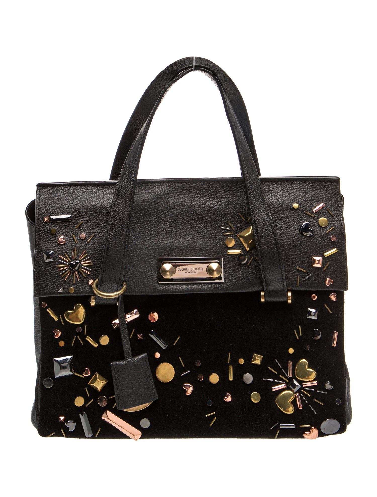Leather Top Handle Bag
