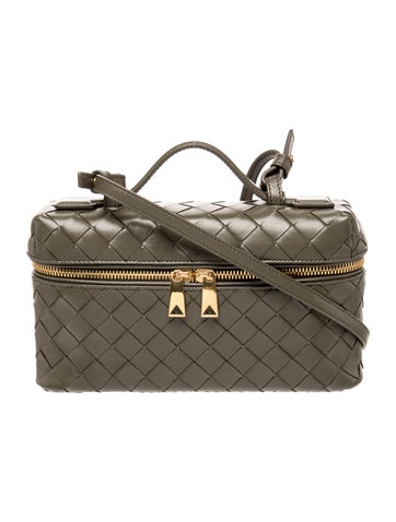 Bottega Veneta Intrecciato Bang Bang Vanity w Strap Small
