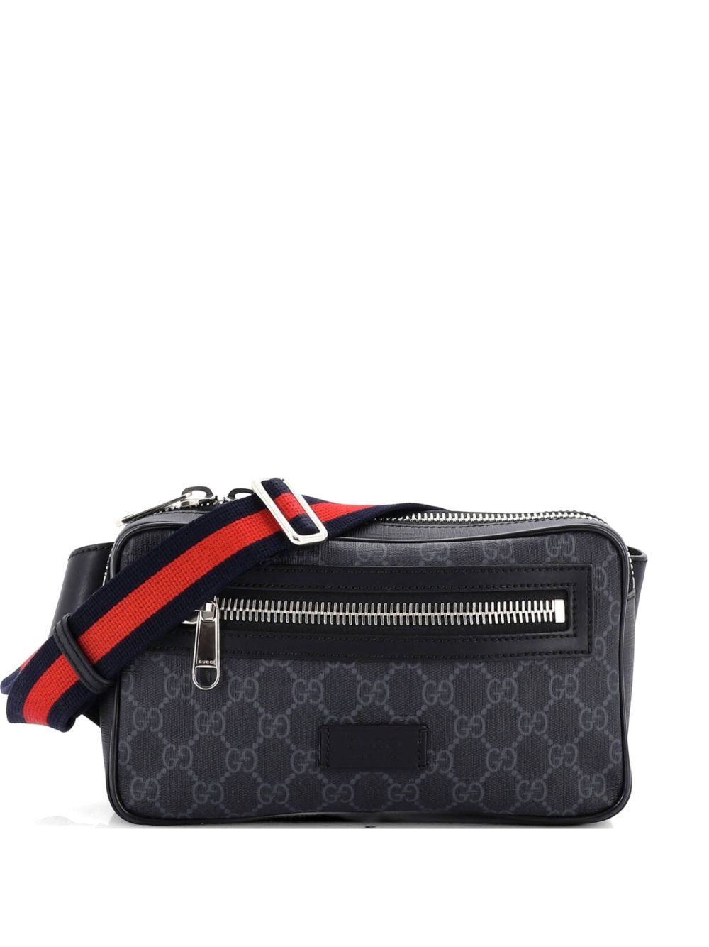 Soft Zip GG Coated Canvas Small belt bag