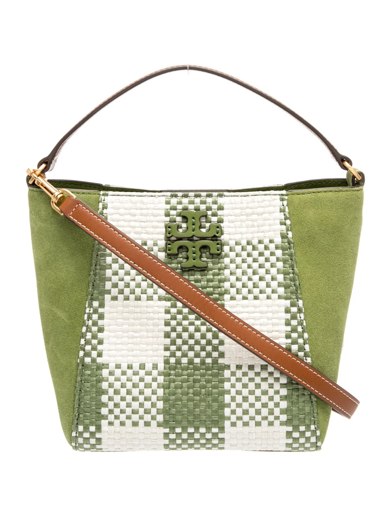 Tory Burch Suede Top Handle Bag