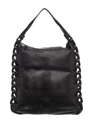 Ferragamo Leather Shoulder Bag