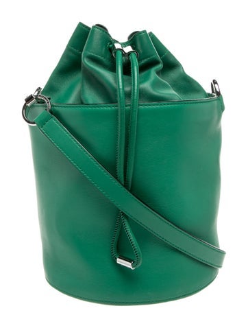 Leather Bucket Bag