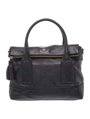 Leather Top Handle Bag