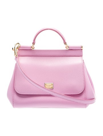 Leather Top Handle Bag