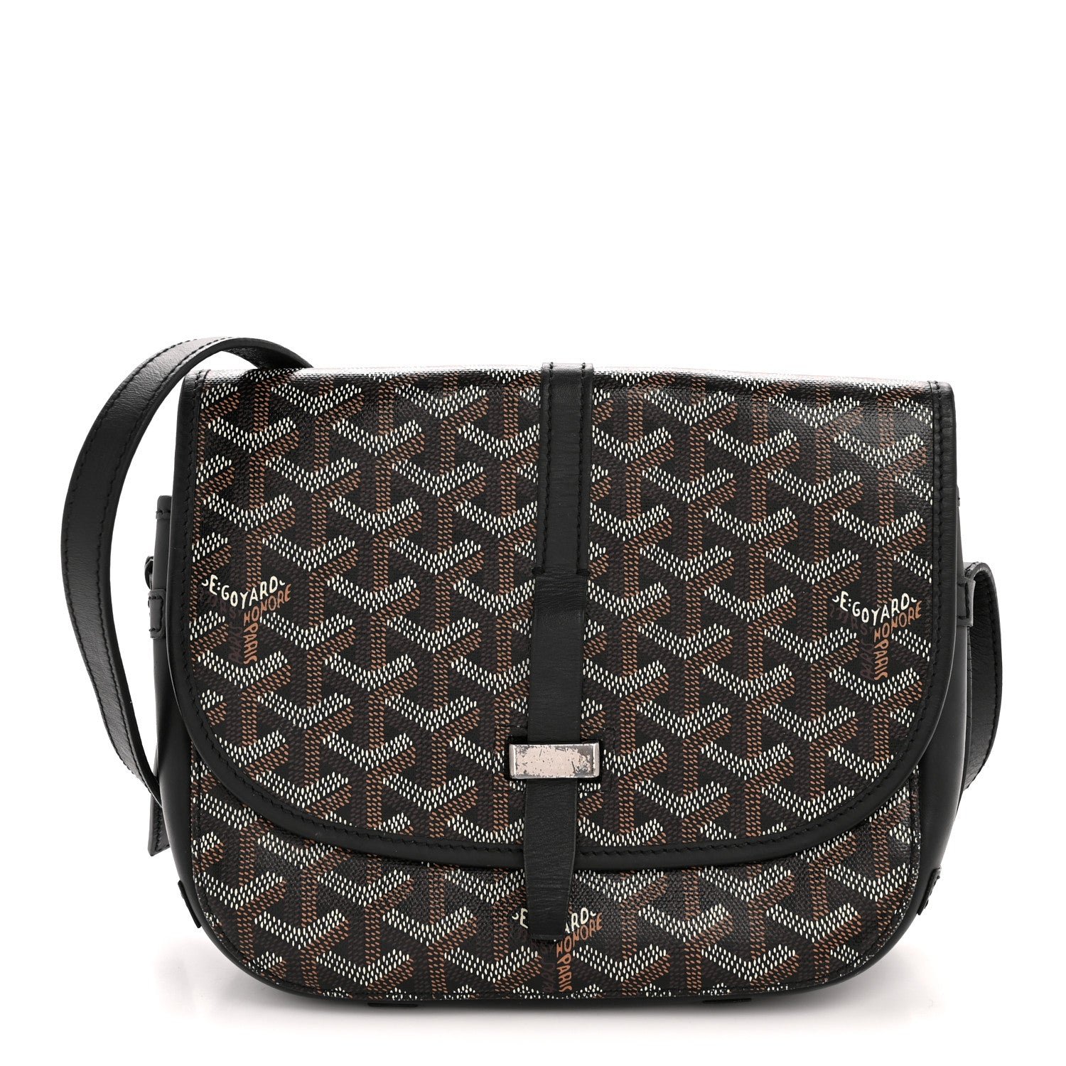 Goyard Goyard Goyardine Belvedere II PM Messenger Bag Black