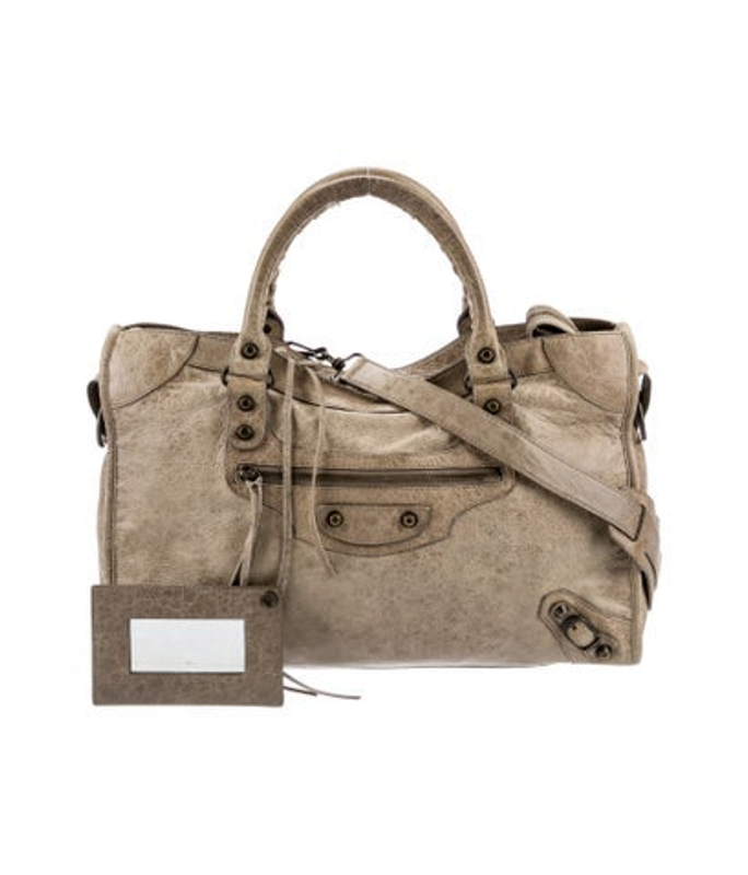 Balenciaga Leather Motocross Classic City