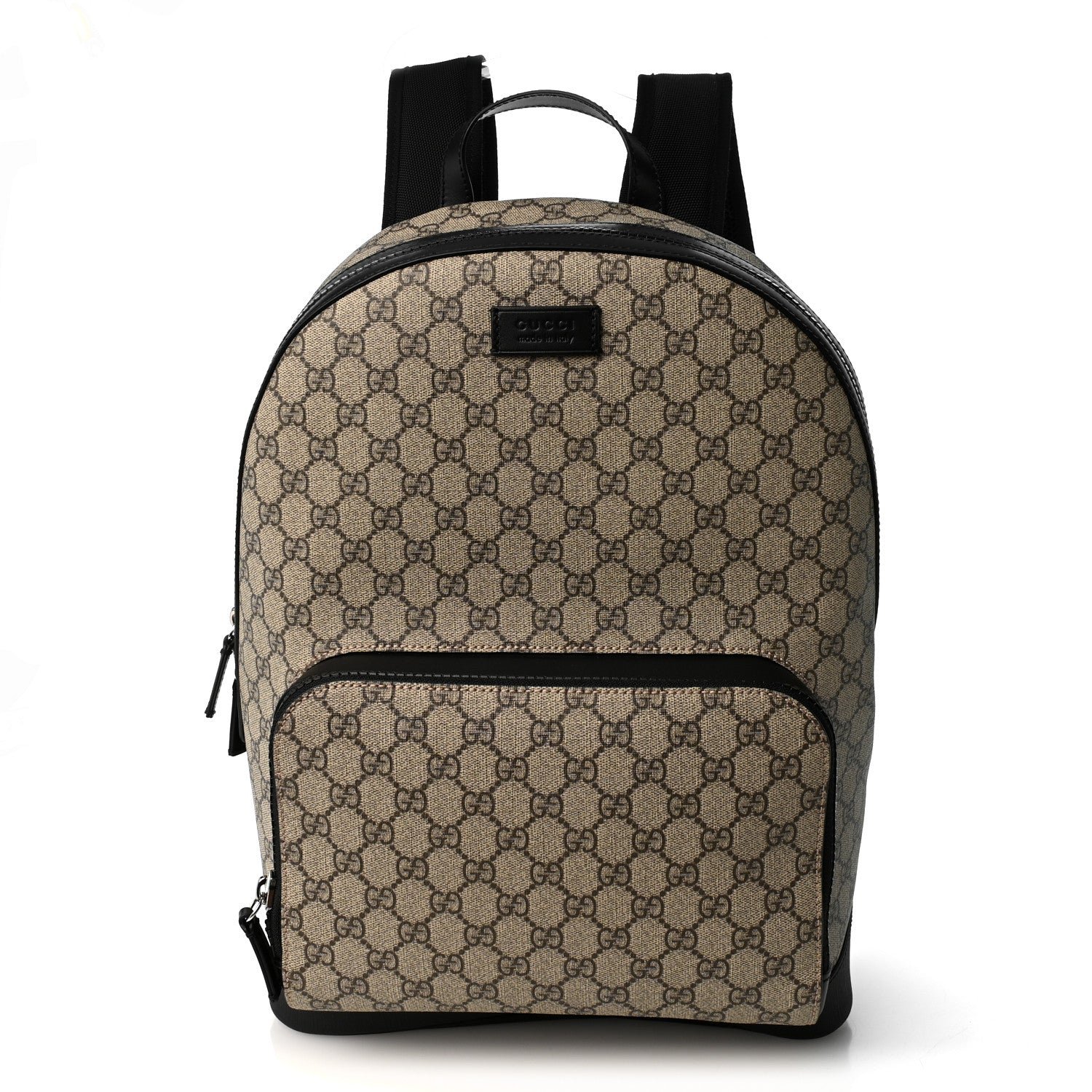 Gucci GG Supreme Monogram Medium Backpack Black