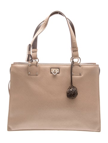 Ferragamo Gancini Top Handle Bag